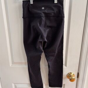 lululemon athletica Wunder Under size 4 Black Leggings